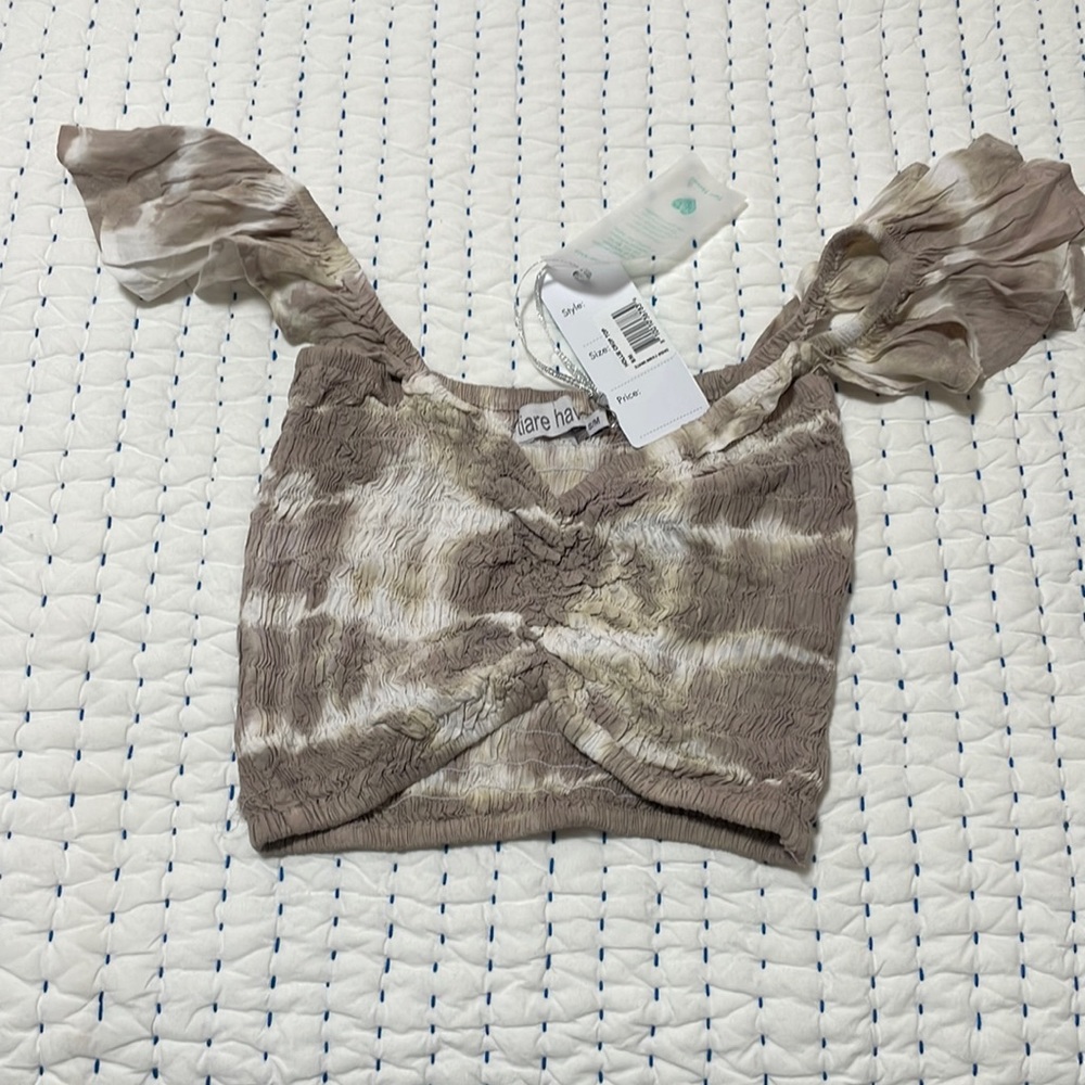Tie dye crop top